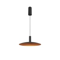 Kónická - LA 1010790 LALU® SET závěsné svítidlo, LED základna, ELYPSE 33, PHASE, délka závěsu 200 cm, 2700/3000 K, 40°, černá - BIG WHITE (SLV)