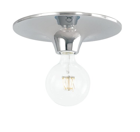 Dekorativní - FAN I-VESEVUS-PL30 CR Stropní svítidlo VESEVUS chrom, 1xE27, 30 x 30 x 8 cm - FANEUROPE - foto 1