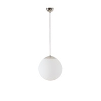 Koule - OS ISI63808 ISIS S2 PM-M závěsné plastové svítidlo nerez / bílá IP40 25W E27 - OSMONT
