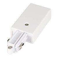 Lišty a příslušenství - LA 143041 Systémové svítidlo napájení pro jednookr. lištu pravá bílá  230V - BIG WHITE (SLV)