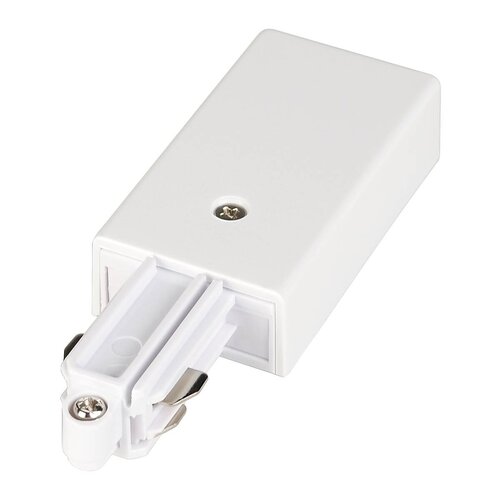 Lišty a příslušenství - LA 143041 Systémové svítidlo napájení pro jednookr. lištu pravá bílá  230V - BIG WHITE (SLV) - foto 1