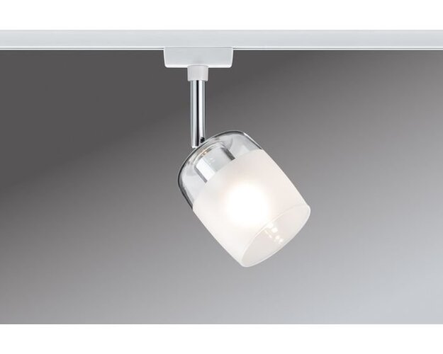 Svítidla - P 95343 URail spot Blossom bílá čiré / satin sklo max. 10W G9 - PAULMANN - foto 1