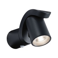 Nástěnná - P 94830 LED venkovní nástěnné svítidlo Cuff pohybové čidlo IP44 76x217mm 3000K 10W 230V 70° antracit hliník - PAULMANN