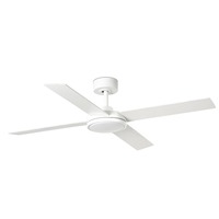 Ventilátory - FARO 34265 SAINT L LED stropní ventilátor, bílá - FARO
