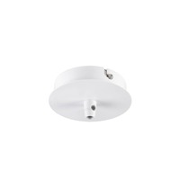 Sestavte si sami - LA 132601 Stropní rozeta 1 výstup kulatá bílá vč. odlehčovacího profilu - BIG WHITE (SLV)