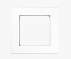 Vypínače a zásuvky - JU AC581WW AKCE - Rámeček 1-násobný JU AC581WW alpská bílá - JUNG