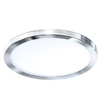 Koupelnová - AZZ AZ2841 LED Stropní zápustné bodové svítidlo Azzardo Slim 15 Round 4000K IP44 chrome AZ2841 12W 1000lm 4000K IP44 14,5cm kulaté chromové - AZZARDO