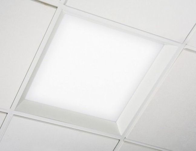 Hranatá - BPM 10189.01.W.OP.3K Svítidlo zápustné FLORIDA 48W 3000K 4080lm 60x60cm bílé - BPM - foto 1