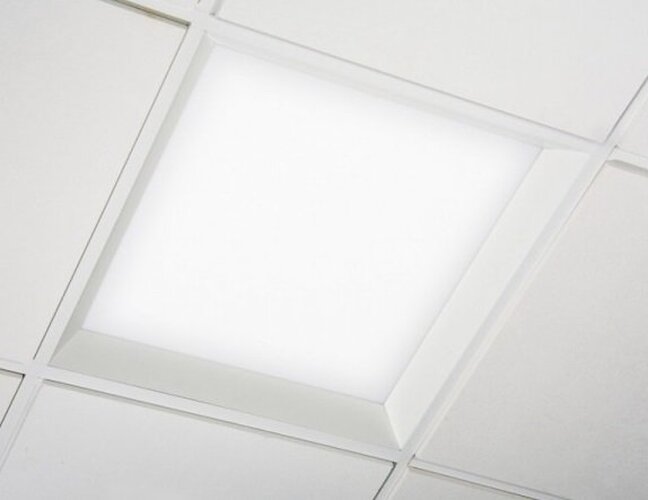 Hranatá - BPM 10189.01.W.OP.3K Svítidlo zápustné FLORIDA 48W 3000K 4080lm 60x60cm bílé - BPM - foto 1