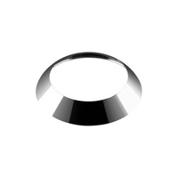 Stínidla, kryty, clony - LA 1008191 LIGHT EYE® 150 ozdobný kroužek, lesklý chrom - BIG WHITE (SLV)