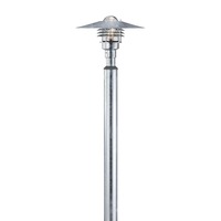 Sloupková - NOR 25168031 Venkovní sloupkové svítidlo Vejers 2M 1x60W E27 galvanizovaná čirá - NORDLUX