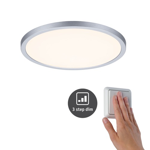 Koupelnová - P 93052 LED vestavné svítidlo Areo VariFit IP44 3-krokové-stmívatelné 230mm 16W 3.000K chrom - PAULMANN - foto 1