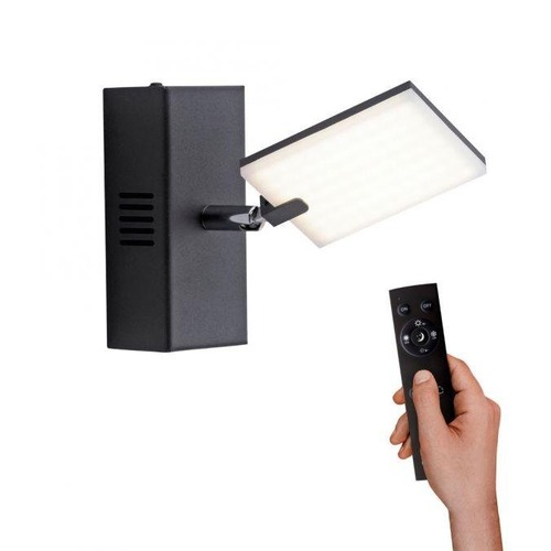 Bodová - PN 9353-18 PURE-MIRA LED nástěnné svítidlo stmívatelné CCT 2700-5000K černá perleť - PAUL NEUHAUS - foto 1