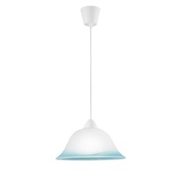 Dekorativní - FAN 33/06600 Závěsné svítidlo 700 modrá 1xE27 31x120cm - FANEUROPE