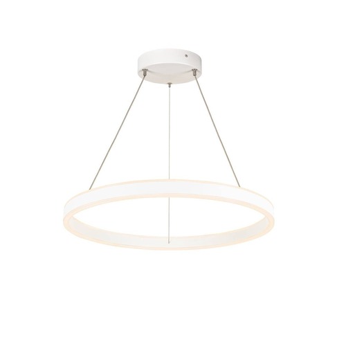 Kruhová - LA 1004762 ONE 60 PD DALI UP/DOWN vnitřní LED závěsné svítidlo bílé CCT switch 3000/4000 K - BIG WHITE (SLV) - foto 1