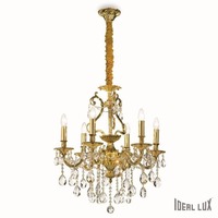 Dekorativní - ILUX 060507 Závěsné svítidlo Ideal Lux Gioconda SP6 oro 060507 - IDEALLUX