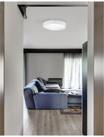 Kruhová - NV 71045001 Stropní svítidlo FANO bílý hliník akrylový difuzor LED 26W 3000K IP20 - NOVA LUCE