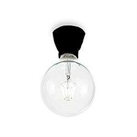 Dekorativní - ILUX 155142 Stropní svítidlo Ideal Lux Winery PL1 nero 155142 černé - IDEALLUX