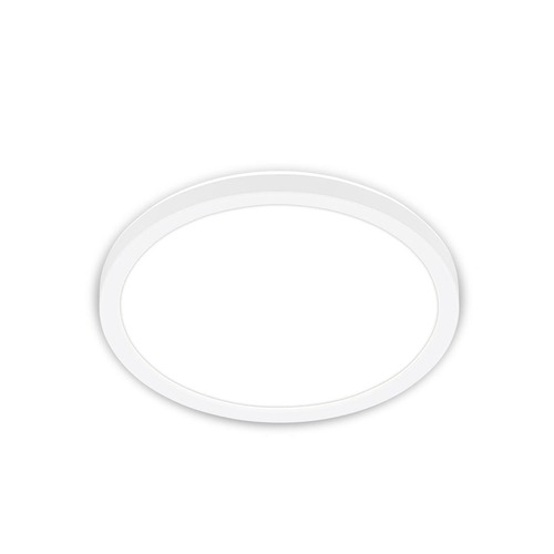 Kruhová - BRILO 7515416 Tava LED stropní svítidlo, ploché, přímé a nepřímé osvětlení, 1900 lm, 16 W, bílé, kruhové 24 cm - BRILO - foto 1