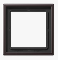 Vypínače a zásuvky - JU AL2981D Rámeček jednoduchý tmavý AL2981D - JUNG