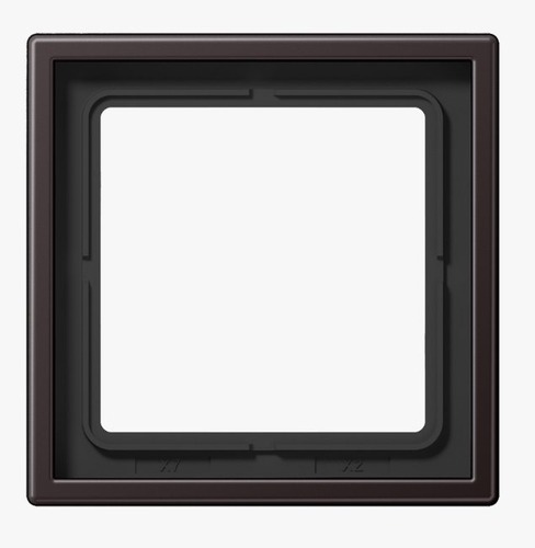 Vypínače a zásuvky - JU AL2981D Rámeček jednoduchý tmavý AL2981D - JUNG - foto 1