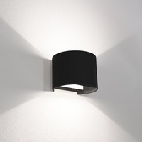 Nástěnná - CEN UDRNE-1010 Venkovní nástěnné LED svítidlo up/down černá 10W 2700/4000/6500K IP65 - CENTURY