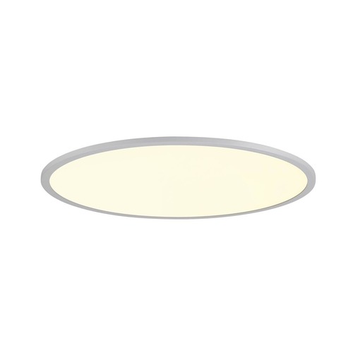 Kruhová - LA 1010425 PANEL 60 Povrchové stropní svítidlo, kulaté, DALI, 3000/4000K, 29 W, 90°, šedé - BIG WHITE (SLV) - foto 1