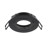 Kruhová - LA 1007332 NEW TRIA® 68 kroužek pro vestavbu do stropu, D: 8,2 H: 2,6 cm, IP 20, černá - BIG WHITE (SLV)