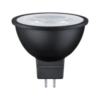 GU5,3 - P 28757 LED 6,5 W černá mat GU5,3 2.700K teplá bílá - PAULMANN