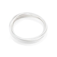 Kabely, šňůry - ILUX 301624 Textilní kabel 5m bílý - IDEALLUX