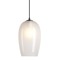 Subtilní - LA 1006402 PANTILO OVAL PD E27 závěsné svítidlo, bílá/chrom - BIG WHITE (SLV)
