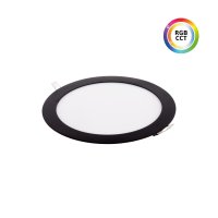 LED panely kruhové - LED panel 24V 18W RGBCCT 24KB18 kulatý