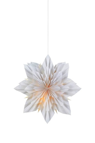 Interiérové dekorace - MAR 705835 Neela šedá závěsná hvězda 60 cm - Markslöjd - foto 1