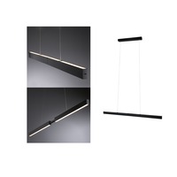 Podélná - P 76989 LED závěsné svítidlo s bezdotykovým ovládáním Aptare 2700K / 16,5W / 16,5W černá stmívatelné - PAULMANN