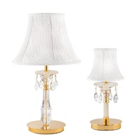 Stolní lampy dekorační - FAN I-MONET/LG Stolní lampa Lume Monet, zlatá, 1 x E27, 35 x 49 cm - FANEUROPE