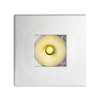 Hranatá - RED R10459 RONA náklopná se čtvercovým průzorem stříbrnošedá  230V/650mA LE - RED - DESIGN RENDL