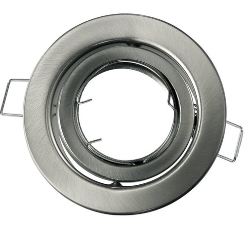 Kruhová - FAN INC-REFLEX-SM1 NIK Zápustné svítidlo Reflex, nastavitelné, niklové, průměr 10 cm - FANEUROPE - foto 1