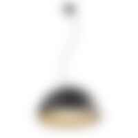 Polokoule - FAN LED-COCO-S50-NER Závěsné LED svítidlo COCO černá, 40 W, 5250 lm, CCT, 50 x 187 cm - FANEUROPE