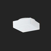 Hranatá - OS LIN59676 LINA 2 stropní/nástěnné skleněné svítidlo bílá IP43 4000 K 15W LED DALI (původní kód OS 59676) - OSMONT