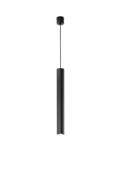Subtilní - FAN I-LORD-S50-NER Závěsné svítidlo Lord černý kov/hliník, 1 x GU10, 25 W, 5.6 x 255 cm - FANEUROPE