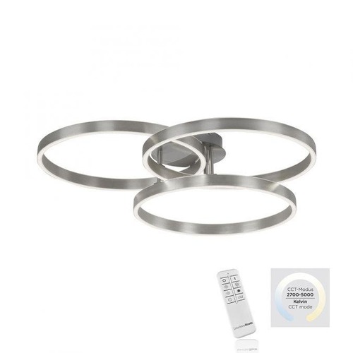 Kruhová - PN 6233-55 Stropní svítidlo PAAN LED 40W 2700-5000K + LED 8W 2700-5000K stmívatelné - PAUL NEUHAUS - foto 1