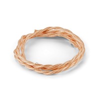 Kabely, šňůry - ILUX 303093 Textilní kabel propletený 10m - IDEALLUX