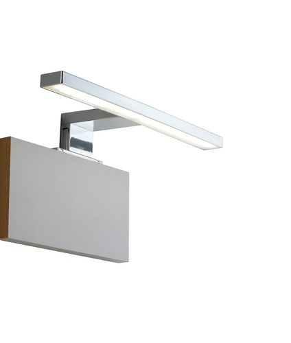 Nad obrazy/zrcadla - FAN SPOT-B-SACS-XL Nástěnné koupelnové svítidlo LED SACS chrom akrylát/plast 7 W 540 lm 4000 K IP44 4,6x30x10,3 cm - FANEUROPE - foto 1