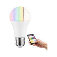 E27 - P 50124 SmartHome ZigBee LED žárovka 9,3 W mat E27 2.700 - 6.500K RGB - PAULMANN