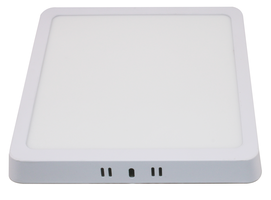 LED panely - 12W LED povrchový panel čtverec 3CCT bílá