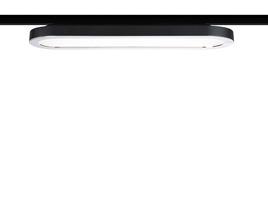 Svítidla - P 96920 URail LED Panel Loop 7W 2700K 480lm matná černá/chrom - PAULMANN