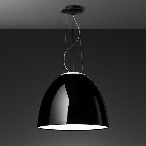 Polokoule - AR A242110 Nur Gloss - závěsné - černá - ARTEMIDE - foto 1