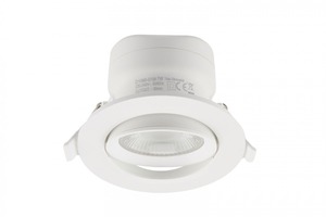 Koupelnová - IMPR 565457 Deko-Light vestavné bodové svítidlo - Surtur Tilt 83, 9 W, DIM, 2700/3000/4000 K, bílá