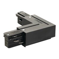 Lišty a příslušenství EUTRAC - LA 145670 Systémové svítidlo EUTRAC L spoj vnější černá 230V - - BIG WHITE (SLV)