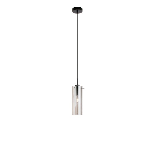 Subtilní - FAN I-MAGIC-S1-NER Závěsné svítidlo Magic, černá/kouřová, 1 x E27, 10 x 150 cm - FANEUROPE - foto 1